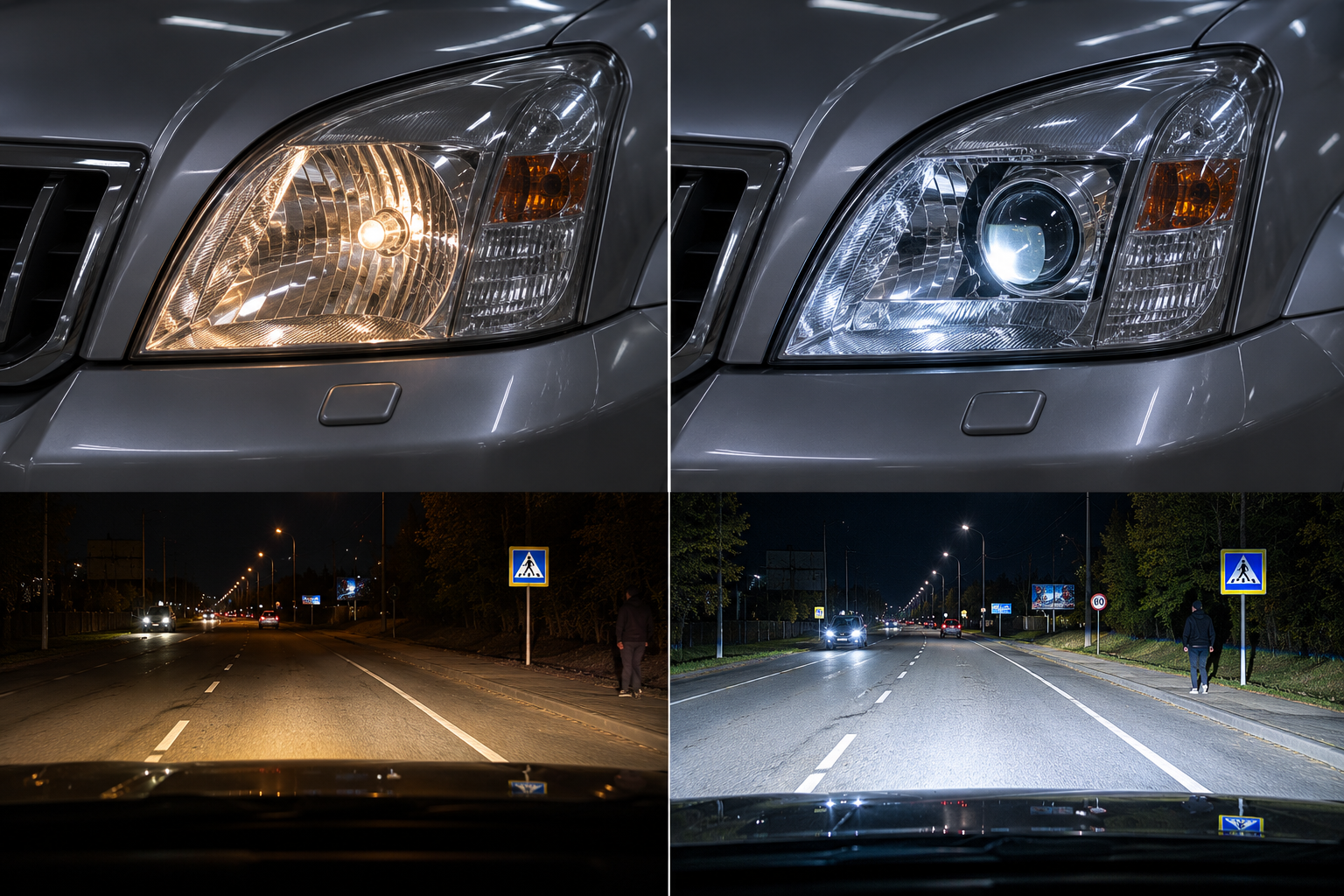 Установка Bi-LED
